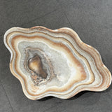 Onyx Bowl - Brown Multi Striped