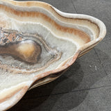 Onyx Bowl - Brown Multi Striped