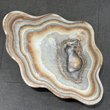 Onyx Bowl - Brown Multi Striped