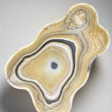 Onyx Bowl - Yellow Striped