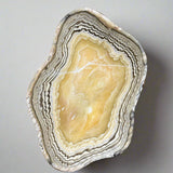 Onyx Bowl - Yellow with Multi Stripes