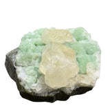 Datolite on Prehnite
