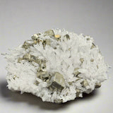 Quartz with Pyrite Cubes