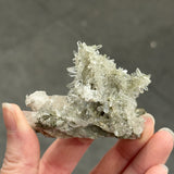Calcite on Quartz after Anhydrite